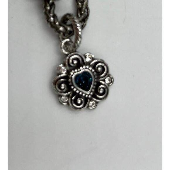 Brighton Signed Chain Necklace With Charm - Picture 6 of 12